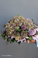 Mortario Hydrangea, kompozycja nagrobna w misie