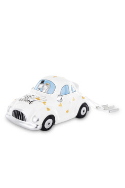 Just Married, skarbonka w kształcie autka, wym.8x14x8cm