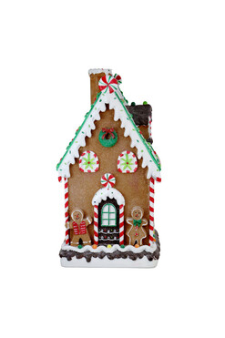 Gingerbread House M, świąteczny domek z piernika, wys.51cm