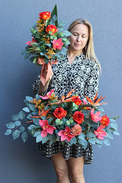 Pomarańczarnia 2, dekoracja nagrobna w donicy