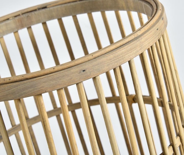 boho kwietnik 3 Bamboo, wym.23x23x60cm