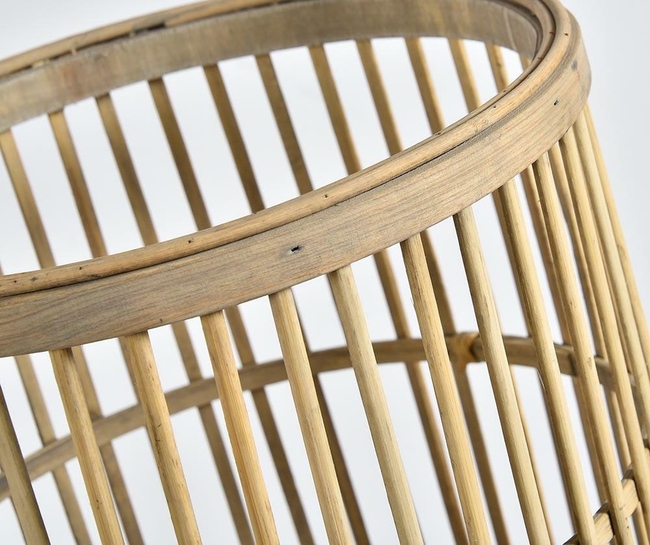 boho kwietnik 3 Bamboo, wym.23x23x60cm