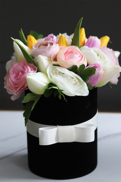 Cedila Leokadia, wiosenny flowerbox, wys.28cm 