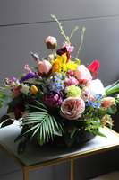 Kolorowe Życie, kompozycja nagrobna w naczyniu