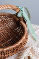 Żółty Sen, dekorowany koszyczek wielkanocny