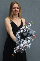 Sakura Dekoria Laos, kompozycja w ceramicznej łódce