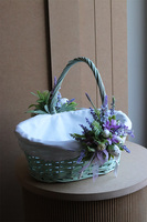 Gredda, dwustronnie dekorowany koszyczek wielkanocny