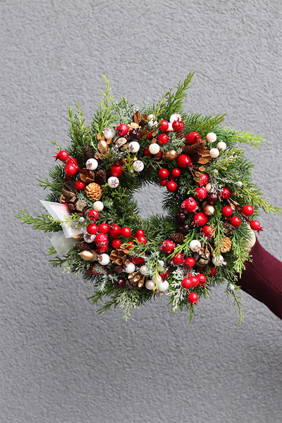 Xmas Trend, świąteczny wianek dekoracyjny