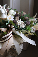 Orete Spring, stroik wielkanocny z zajączkami