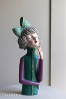 Mademoiselle, figurka dekoracyjna kobieta