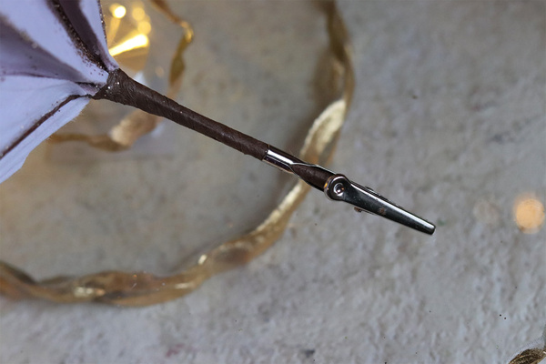 Gwiazda Betlejemska, świąteczny kwiat poinsecji z klipsem