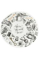 Alice in Wonderland, filiżanka do espresso ze spodkiem