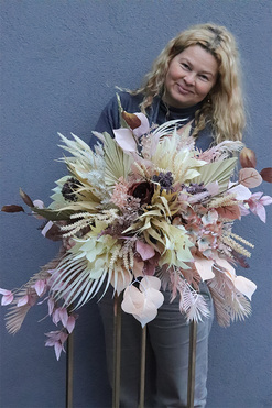 Boho Brown, przyjęciowa dekoracja do Twojego stojaka