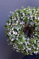 Wielkanocne Nastroje, wielkanocny wianek z jajkami