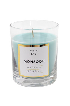 świeca zapachowa w szkle, A&C Monsoon, 250g