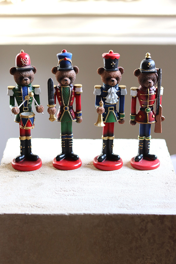 Generał Teddy, figurka bożonarodzeniowa żołnierzyk