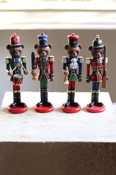 Generał Teddy, figurka bożonarodzeniowa żołnierzyk