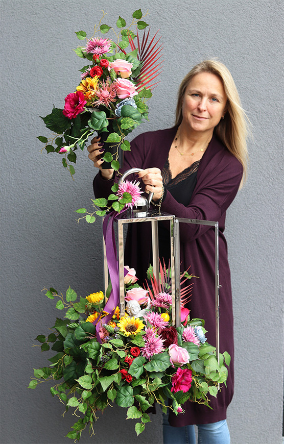 Angelo Koloria 2, bukiet nagrobny we wkładzie