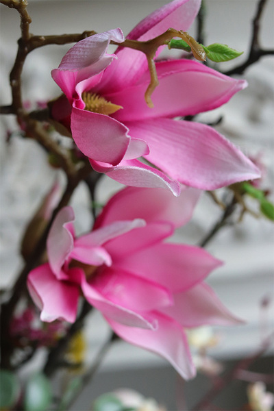 Moko Easter, bukiet nagrobny we wkładzie do wazonu