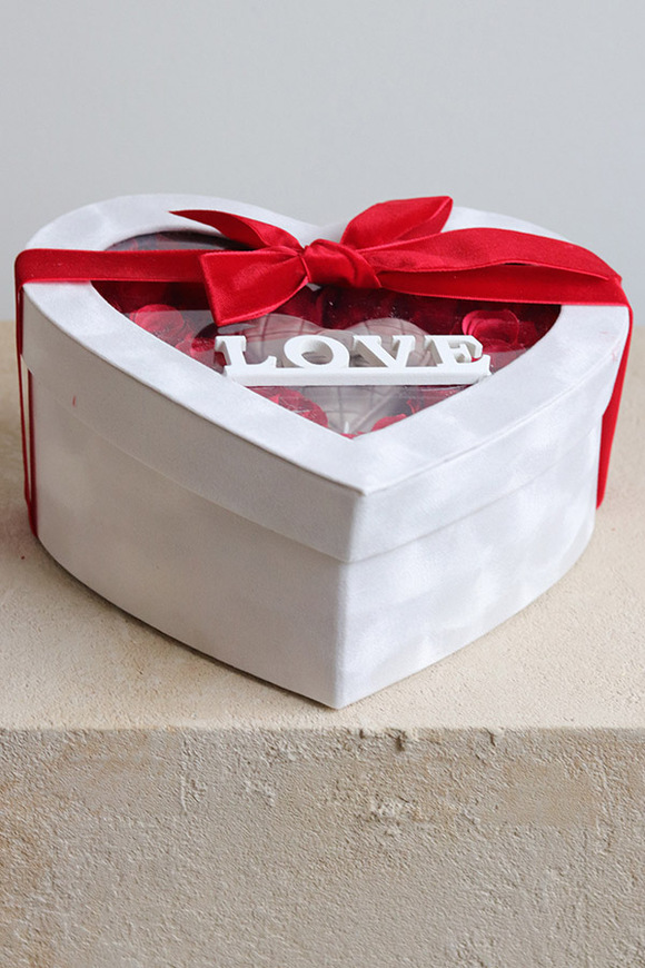 Lovely, flowerbox na walentynki serce