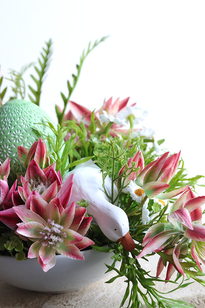 Silly Goose, stroik wielkanocny z jajkiem