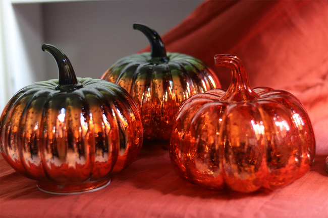 Pumpkin Light Orange, dekoracyjna dynia led