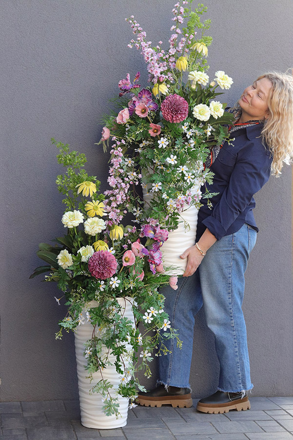 Spring Saute, hortensje we wkładzie do twojej donicy