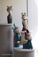 Mademoiselle, figurka dekoracyjna kobieta