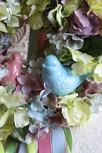 Nemilata, wielkanocny wianek z hortensji