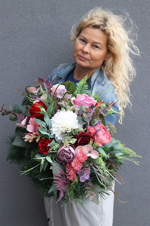 Valentina Mini, komplet dekoracji nagrobnych