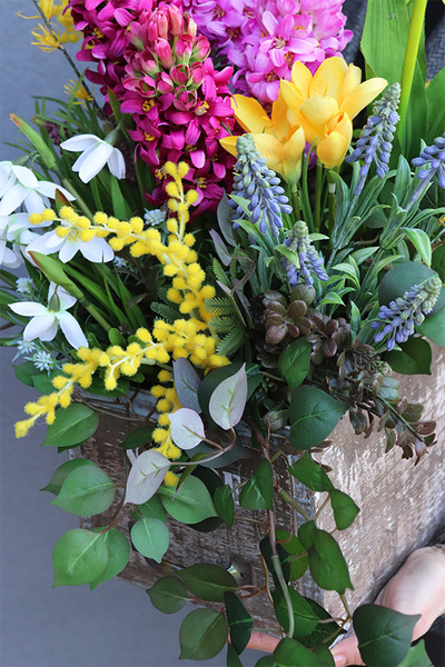 Hicento Spring, wiosenna dekoracja w szufladzie