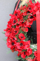 Makowy 2, dekoracyjny wianek