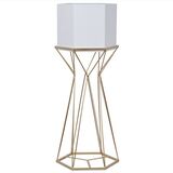 kwietnik / metalowa osłonka, Tertre Blanc A, wys.80cm 