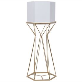 kwietnik / metalowa osłonka, Tertre Blanc A, wys.80cm 