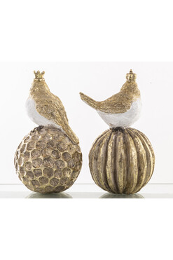 Childhood Dreams, figurka świąteczna, Królewskie Ptaki C, kpl.2szt