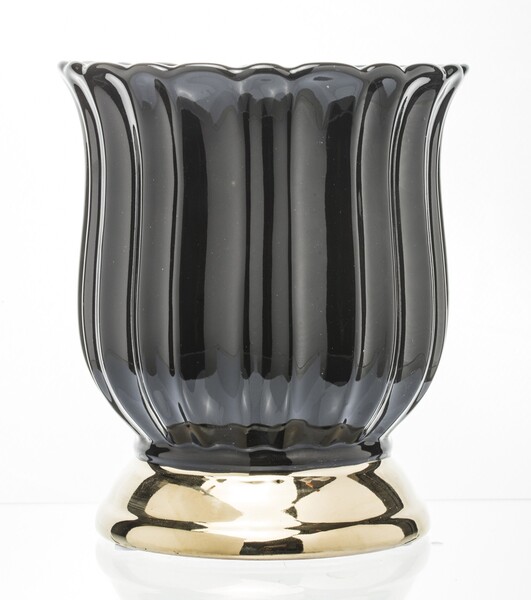 Regina Flower B, osłonka ceramiczna, wym.17.5x15.5x15.5cm