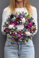 Gerista Krettera, wielkanocny wianek na drzwi