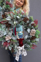 Norwegia 2, stroik, wianek ozdobny / stroik dekoracyjny, śr.54cm