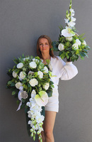 White Fluena, komplet dekoracji nagrobnych