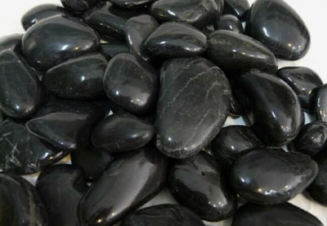 kamienie dekoracyjne, Black Stone, 10kg 