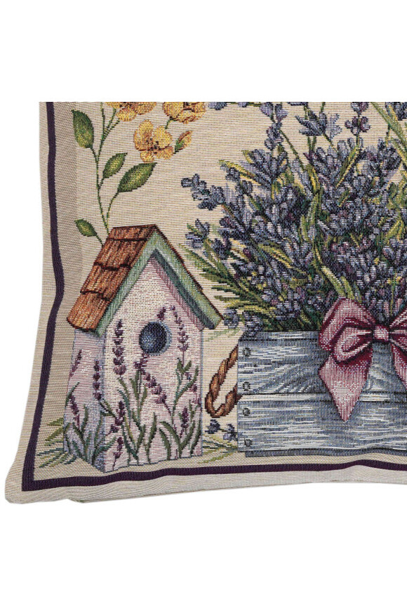 Lawendowa Bajka, poszewka gobelinowa dwustronna