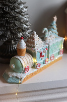 Cookie, świąteczna figurka ciuchcia