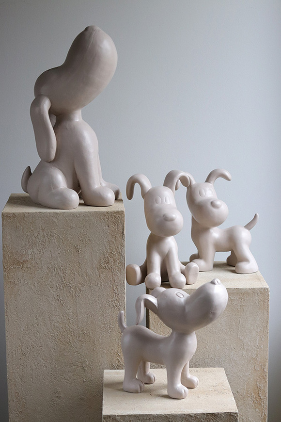 Dog in the Fog, figurka pies Snoopy