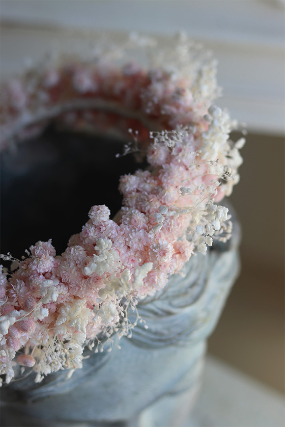 Amalteja, wianek na głowę z roślin stabilizowanych, rozmiar uniwersalny