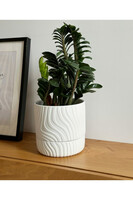 Vintage Rumina ceramiczna doniczka z podstawką