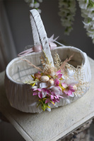 Ness, dekorowany koszyczek wielkanocny