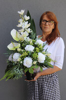 White Fluena 2, komplet dekoracji nagrobnych