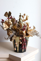 OD RĘKI Złoto Zimy, dekoracja świąteczna, wys.24cm