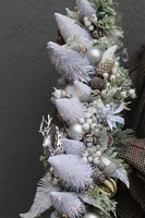 Dużo Śniegu LED, świąteczny zimowy stroik