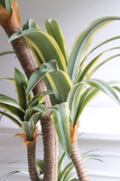 sztuczna jukka w donicy podświetlanej LED